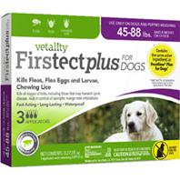 FIRSTECT PLUS DOGS 45-88LBS 3PK