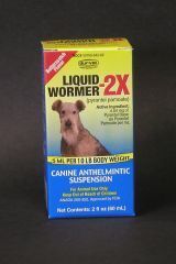 DOG WORMER LIQUID DBL STRNG 2OZ