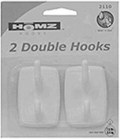 51U2110 SELFIX TWIN HOOKS WHITE-