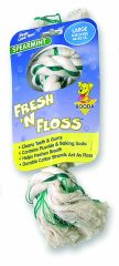 *DOG TOY FRESH-N-FLOSS BONE LG