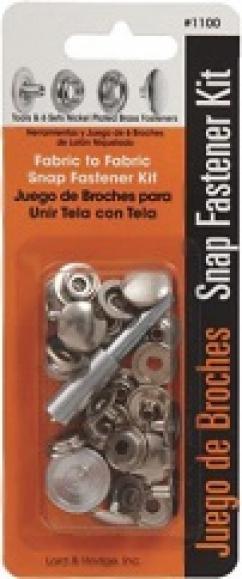 411100 CANVAS SNAP FASTENER KIT