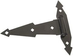 CD-ORN T-HINGE 8"BLK