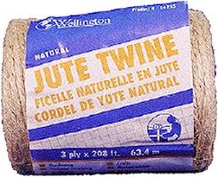 JUTE TWINE 3 PLY 208'