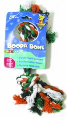 DOG TOY BONE MULT TUG MED