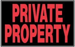 PRIVATE PROPERTY BLACK/RED 8 X 1