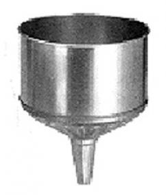 8QT FUNNEL W/STRAINER