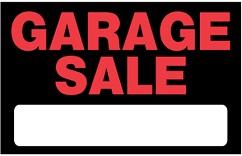 GARAGE SALE SIGN