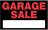 GARAGE SALE SIGN