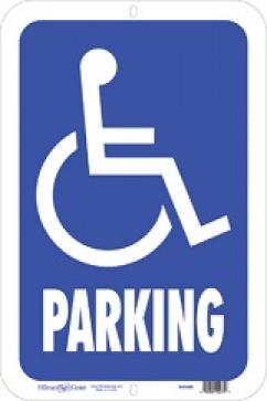 40HW-13 "HANDICAPPED PARKING" SI