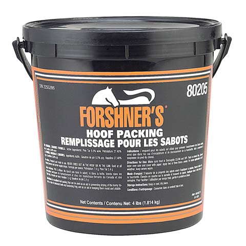 *FORSH MED.HOOF PACKING    4#  6
