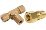 COMPRESSION BRASS FITTINGS