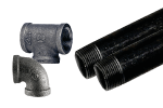 BLACK IRON PIPE &amp; FITTINGS