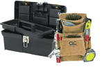 TOOL BOXES, BAGS, HOLDERS BELTS