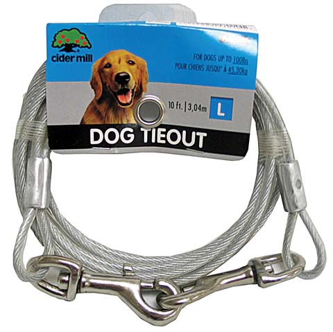 PET VINYL TIEOUT CLEAR 10FT