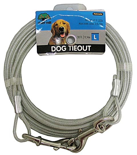 PET VINYL TIEOUT CLEAR 30FT