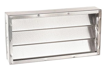 FOUNDATION VENT ALUM LOUVERED