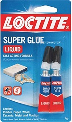2 PK LIQUID SUPER GLUE