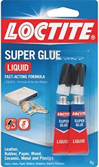 2 PK LIQUID SUPER GLUE