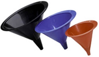 3PC FUNNEL SET MULTI COLORED