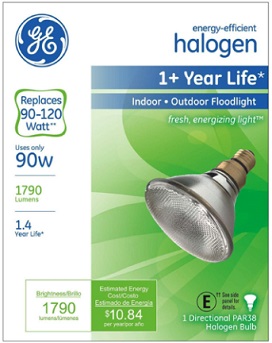 90W PAR38 HALOGEN FLOOD 1500HOUR