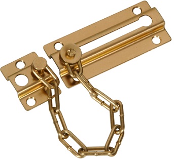 CD-DOOR CHAIN BRASS PL