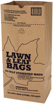 5PK LAWN & LEAF BAGS 2 PLY PAPER