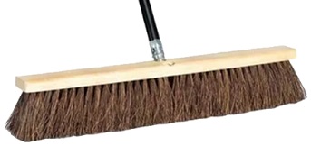 24IN PALMYRA PUSHBROOM W/ HAND