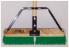 24" GREEN POLY PUSH BROOM BRACED