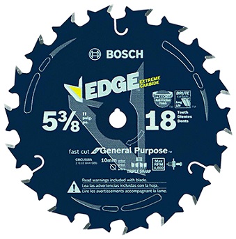 *5-3/8" 18T CARBIDE SAW BLADE