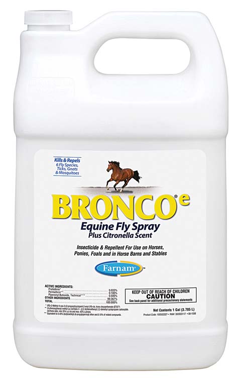 BRONCO EQUINE FLY SPRAY GAL