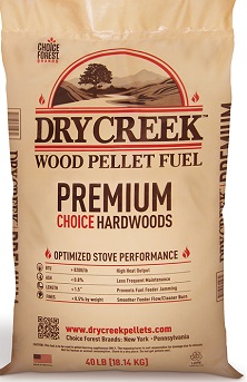 WOOD PELLETS FUEL 40LBS