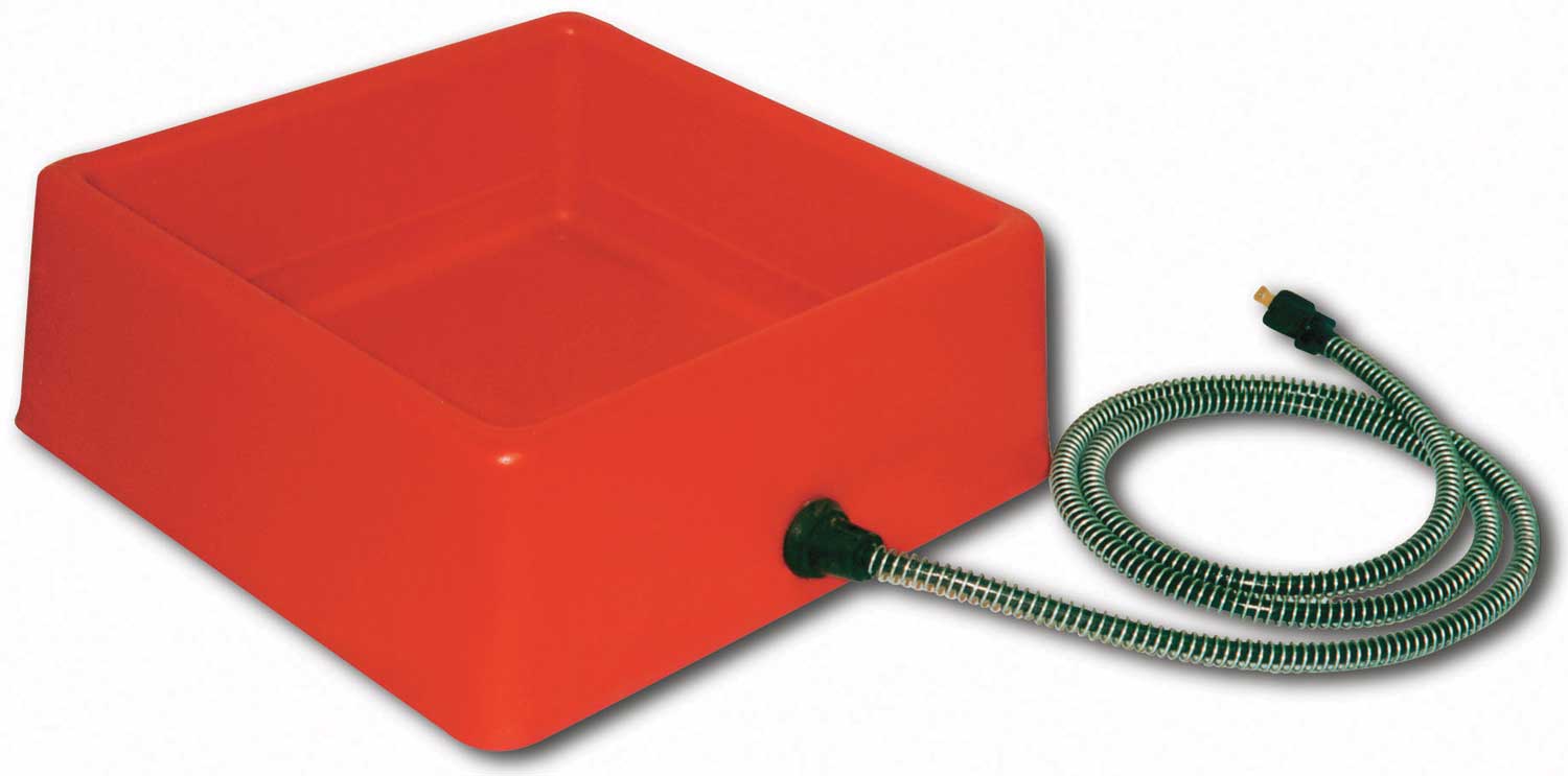 PET BOWL HEATED SQ 60W