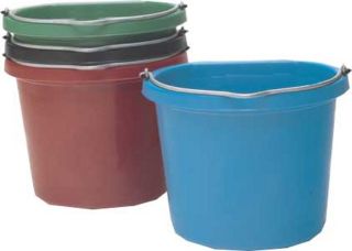 BUCKET FLATBACK 20QT TEAL