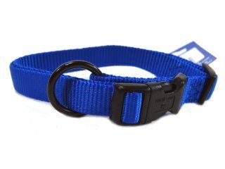 COLLAR  NYLON ADJ 3/4IN BLUE