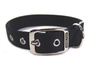 COLLAR NYLON 1X20 BLACK       DD