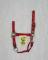 1DAS3-5 YEARL.HALTER-RED