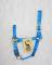 NYLON CHAIN HALTER PONY BLUE