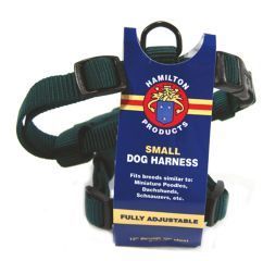 HARNESS NYLON ADJ DK GRN 5/8IN