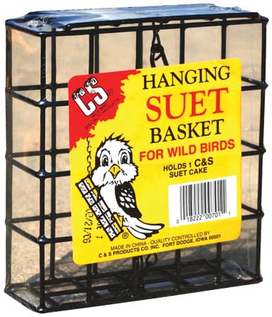 SMALL WIRE SUET BASKET