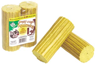 CORN SQUIRREL LOG 2PK