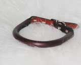 COLLAR LEATHER ROLLED 1/2X14 BU