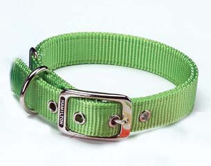 COLLAR NYLON 1X24 LIME