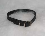 COLLAR LEATHER CREASED 1/2X14 BL