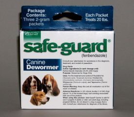 DOG WORMER SAFEGUARD 2 GM