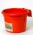 HOOK OVER PAIL 8QT RED