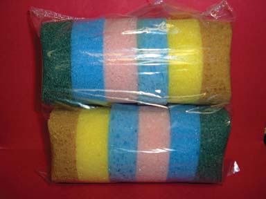 SMALL SPONGES RAINBOW 12PK