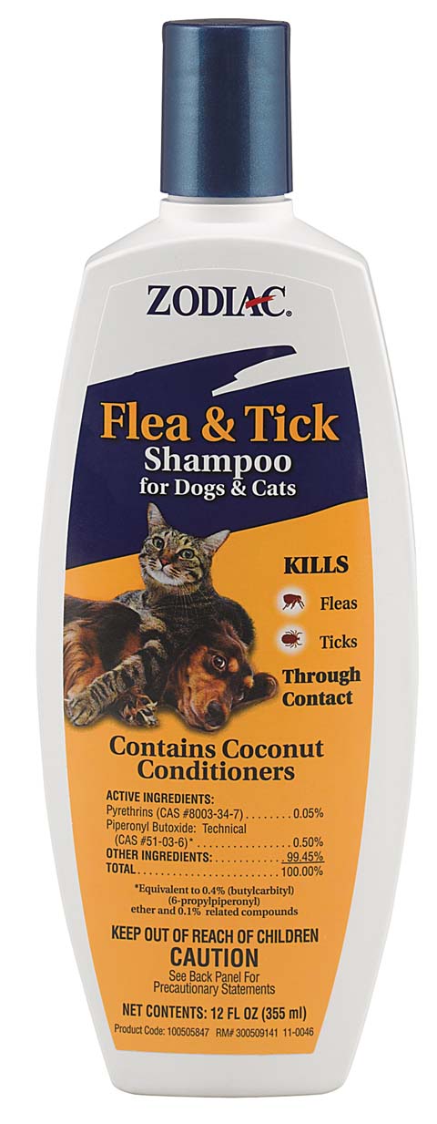 PET SHAMPOO FLEA&TICK 12OZ