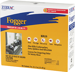 ZODIAK FLEA FOGGER 3PK