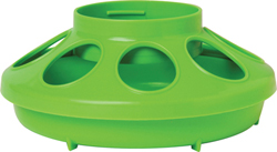 GREEN 1QT PLASTIC FEEDER BASE