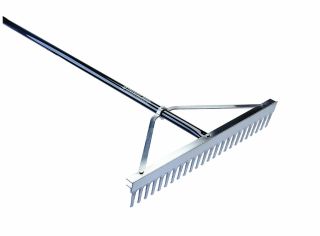 LANDSCAPE RAKE ALUM. 30IN.